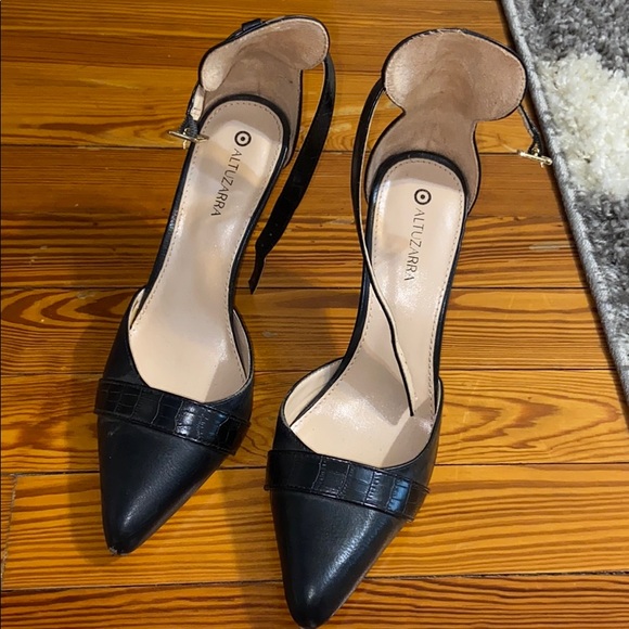 Target - Altuzarra Black Heels - Picture 2 of 4